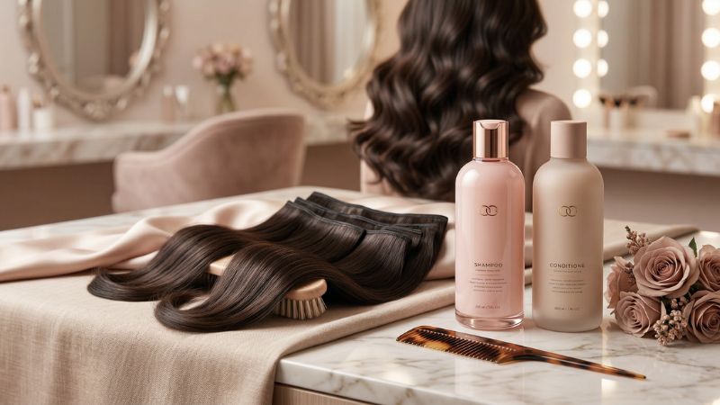 Tape-In Hair Extensions at ShineTress Hair Extensions NYC