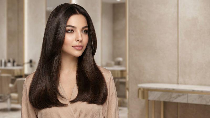 Luxury hair extensions styling at ShineTress Hair Extensions NYC