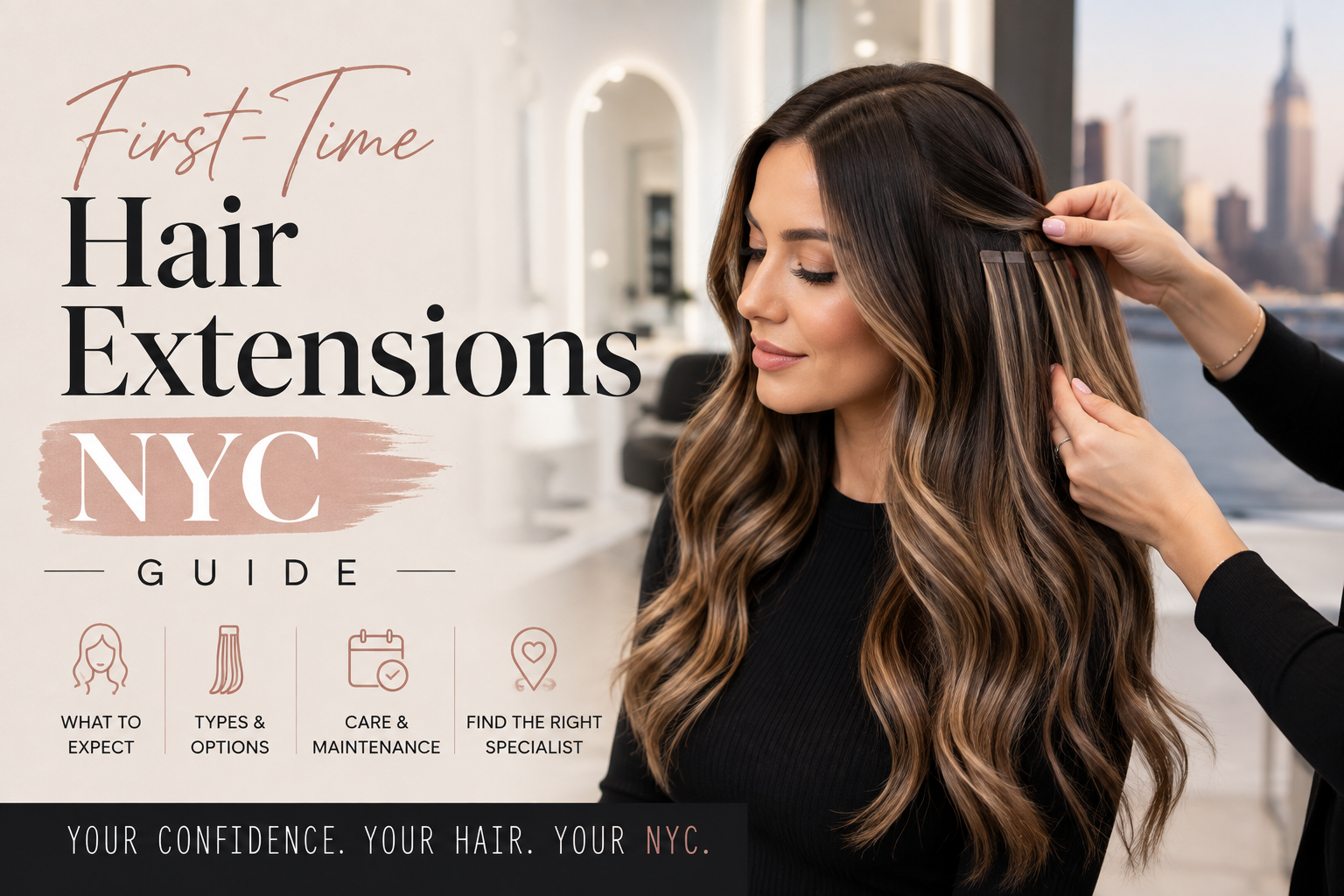 Consultation at ShineTress Hair Extensions NYC